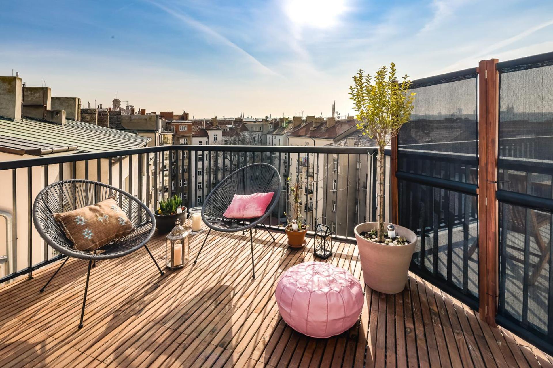 Prague Days - Sunny Riverside Apartments With Terraces Екстериор снимка